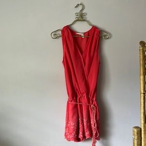 Chelsea and violet romper